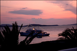 Manoulas Beach Sunset View