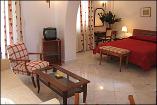 Mykonos and Adonis Guestroom View