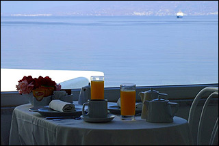 Mykonos Bay Breakfast