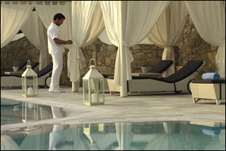 Mykonos Grand Resort Pool Cabana