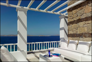 Mykonos Grand Resort Pergola White Bar