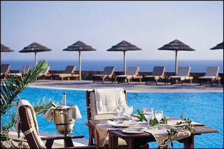 Royal Myconian Dinning By The Pool