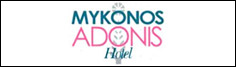 Mykonos and Adonis logo