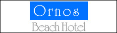 Ornos Beach logo